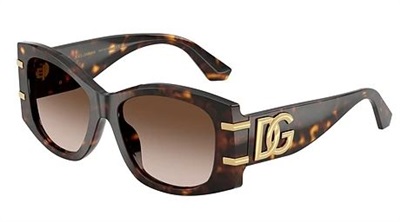 Солнцезащитные очки Dolce Gabbana DG4501 502/13, тёмно-коричневые