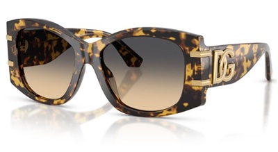 Dolce Gabbana DG4501 Güneş Gözlüğü Kahverengi Sarı 33302Q CR39 Organik 1.5