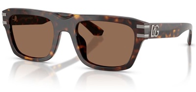 Dolce Gabbana DG4496 502/73 — тёмно-коричневые солнцезащитные очки
