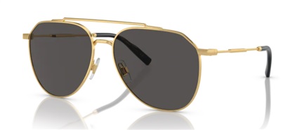 Солнцезащитные очки Dolce Gabbana DG2296 02/87, золотистые