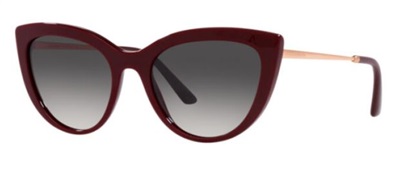 Солнцезащитные очки Dolce Gabbana DG4408 30918G, бордовые