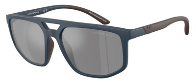 Emporio Armani EA4248U 62606G Blue Mirrored Sunglasses