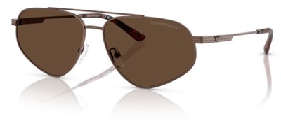 Emporio Armani EA2156 300673 Light Brown Sunglasses