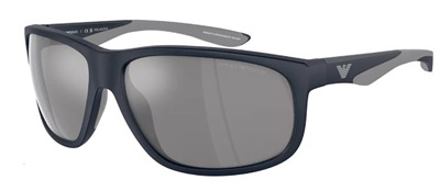 Солнцезащитные очки Emporio Armani EA4199U 5088Z3, тёмно-синие, поляризационные