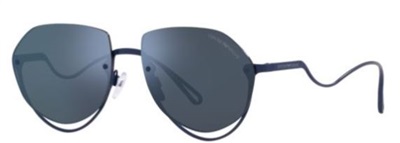 Emporio Armani EA2137 301855 Синие зеркальные солнцезащитные очки