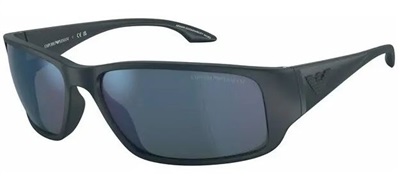 Emporio Armani EA4191U Blue Mirrored Sunglasses 506555