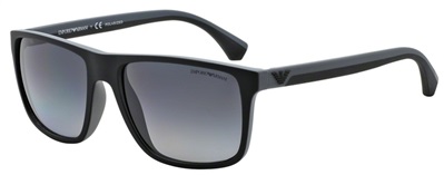Emporio Armani EA4033 5229T3 Black Polarized Sunglasses
