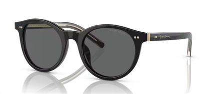 Giorgio Armani AR8199U 587587 — чёрные солнцезащитные очки
