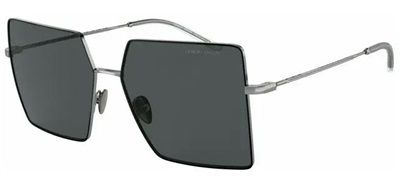 Giorgio Armani AR6143 301087, серебристые солнцезащитные очки