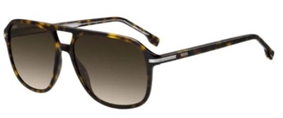 Солнцезащитные очки Hugo Boss 1751/S, коричневые 086HA, CR39 Organic 1.5