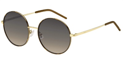 Солнцезащитные очки Hugo Boss 1593/S, золотистые, 06JPR