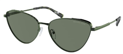 Солнцезащитные очки Michael Kors MK1140 18943H, зелёные