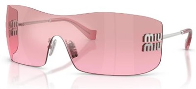 Miu Miu B53S Silver Sunglasses 1BC70Y CR39 Organic 1.5