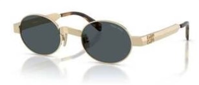 Miu Miu MU B51S золотистые солнцезащитные очки ZVN70B
