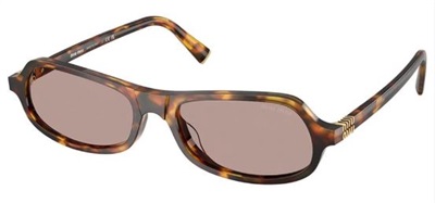 Miu Miu MU B10SU Sunglasses, Brown 14L20I