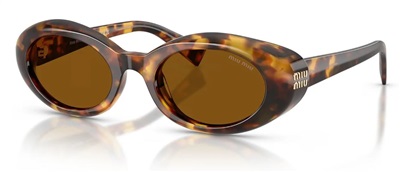 Miu Miu MU B09S Sunglasses, Brown, 14L20V