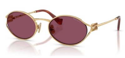 Miu Miu MU52YS Sunglasses Gold 5AK20Y