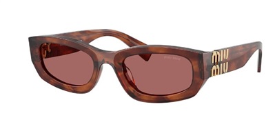 Miu Miu MU B04S Brown Sunglasses 26E80B CR39 Organik 1.5