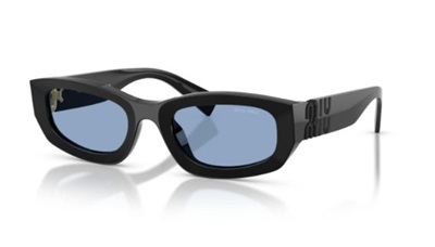 Miu Miu MU B04S Sunglasses Black 16K30U