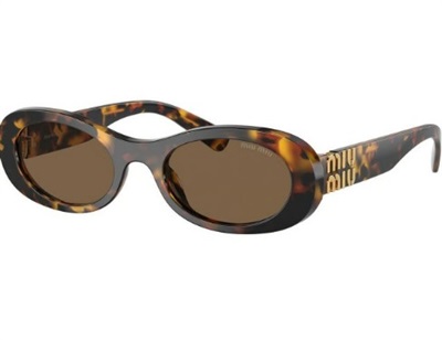 Miu Miu MU06ZS Sunglasses, Brown VAU06B