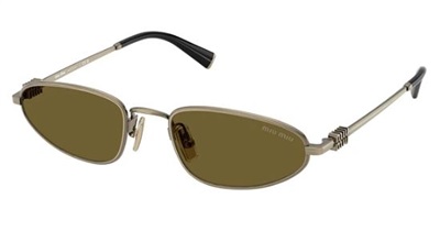 Miu Miu MU A52S солнцезащитные очки Rose Gold 26C09Z