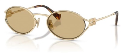 Miu Miu MU52YS ZVN10R Gold Sunglasses
