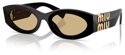 Miu Miu MU11WS Black Sunglasses 16K10R54