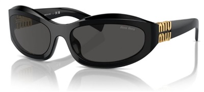 Miu Miu MU14ZS 16K08Z Black Sunglasses