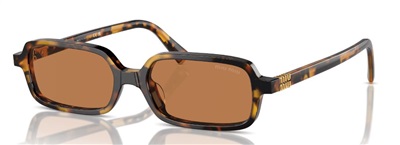 Miu Miu MU11ZS VAU2Z1 Brown Sunglasses