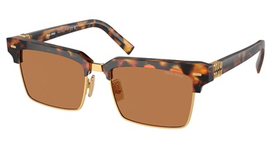 Miu Miu MU10ZS 19P2Z154 Brown Sunglasses