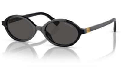 Солнцезащитные очки Miu Miu MU04ZS, чёрные 1AB5S0