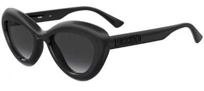Moschino MOS163/S 8079O — чёрные солнцезащитные очки