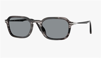 Persol PO3381S Sunglasses Black/Grey 1238R5 Mineral
