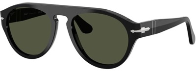 Persol PO3370S Black Sunglasses 95/31 Mineral