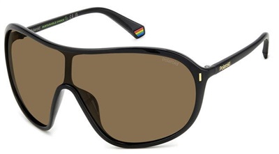 Солнцезащитные очки Polaroid PLD6216/S 807SP, чёрные, поляризационные
