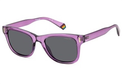 Polaroid PLD6206/S B3V Purple Polarized Sunglasses