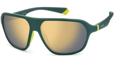 Polaroid PLD2152/S Green Mirrored Polarized Sunglasses