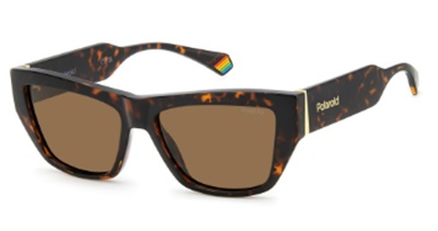 Polaroid PLD6210/S/X 086SP — коричневые поляризационные солнцезащитные очки