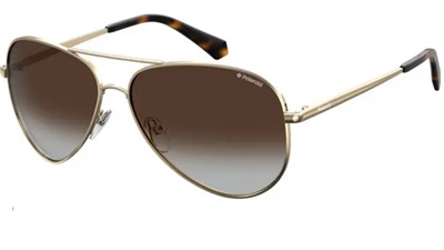 Polaroid PLD6012/N/NEW J5GLA Gold Sunglasses