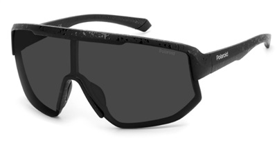 Polaroid PLD7047S 003M9 Black Polarized Sunglasses