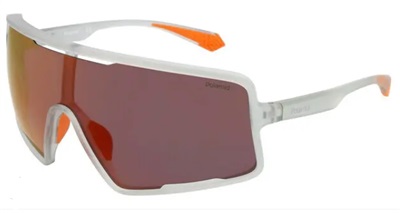 Polaroid PLD7045S Transparent Riwoz Mirrored Polarized Sunglasses