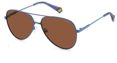 Polaroid PLD6187S Blue Mvuhe Polarized Sunglasses