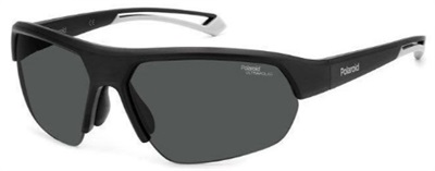 Солнцезащитные очки Polaroid PLD7048/S, чёрные, 003E3, поляризационные