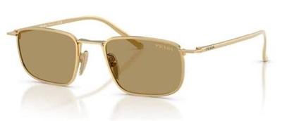 Prada D52S 5AK70G Gold Sunglasses