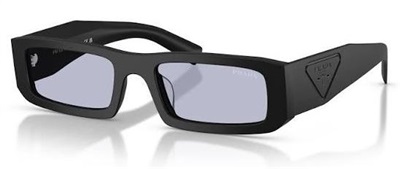 Prada D09SD солнцезащитные очки, чёрные, 1BO30X