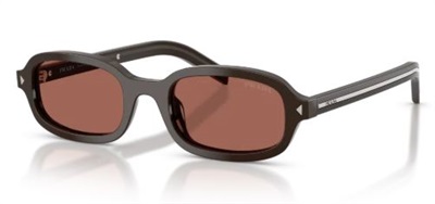 Prada D06S солнцезащитные очки, тёмно-коричневые 27I20W