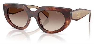 Prada PR D02S солнцезащитные очки, коричневые 00K10S