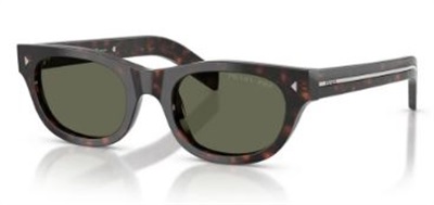 Prada PR C09S Brown Polarized Sunglasses 17N03R