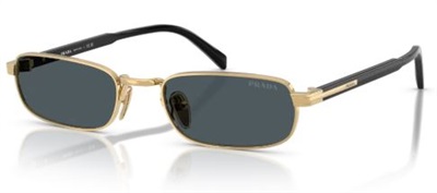 Prada PR B54S солнцезащитные очки, золотистые, 5AK70B