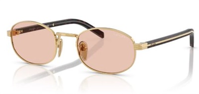 Prada B53S 5AK50V — золотистые солнцезащитные очки